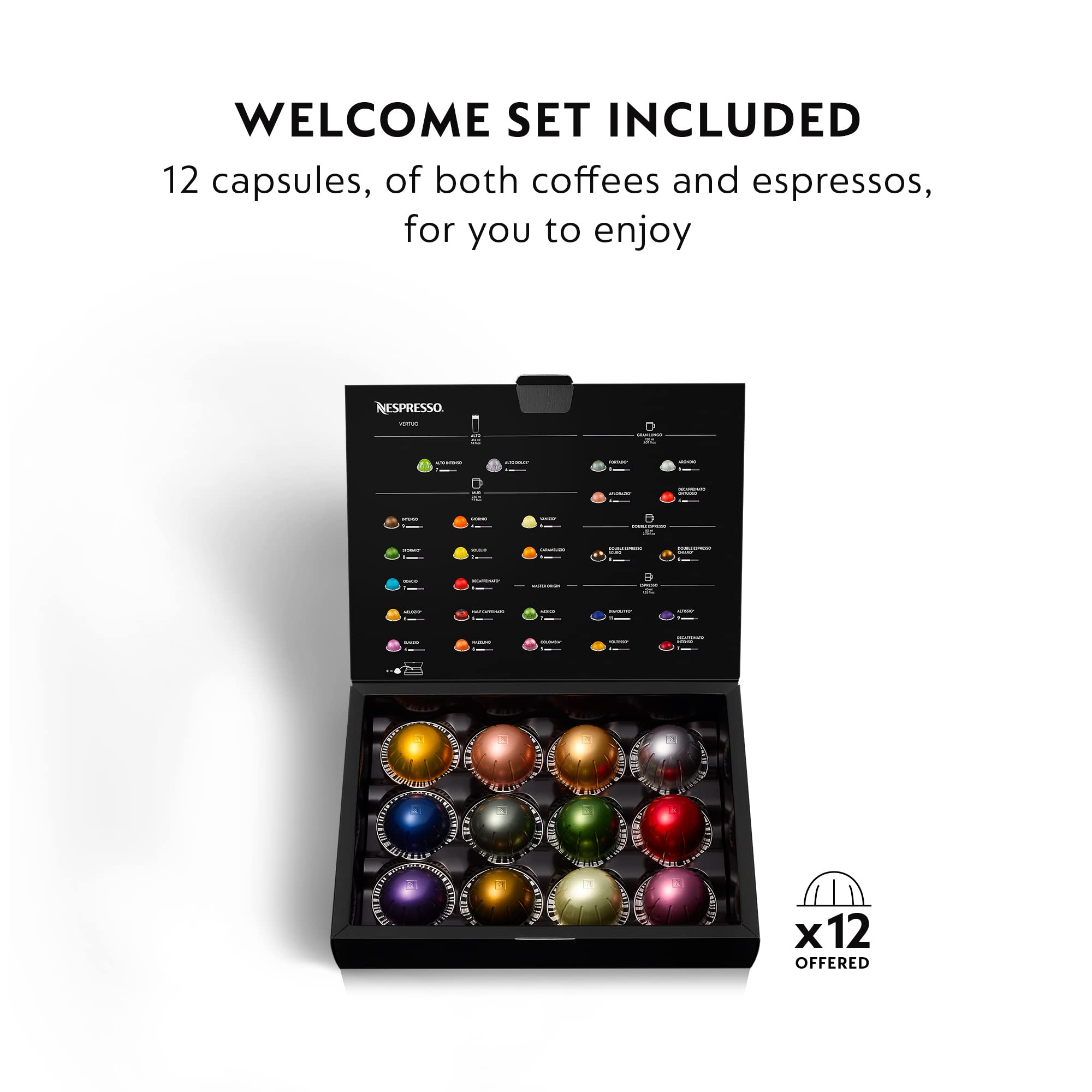 【Appliances】Vertuo Coffee and Espresso Machine with Aeroccino Milk Frother